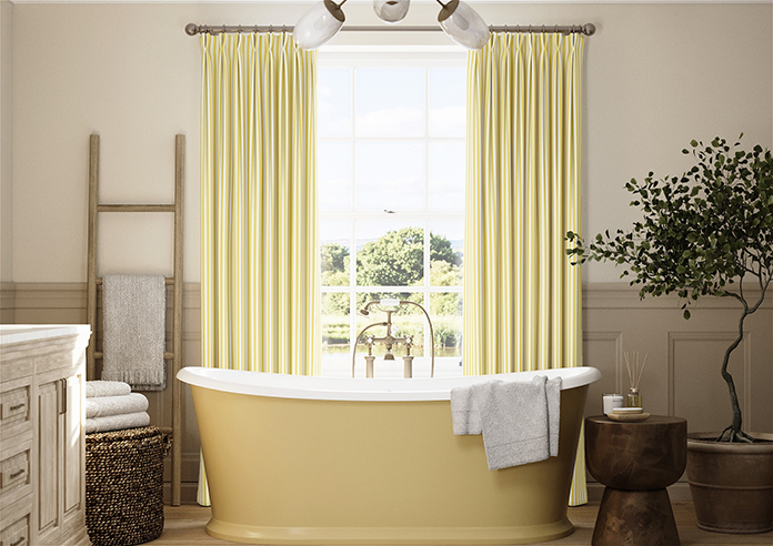The British Stripe Co. Catherine, Brighton No.2 - Made to Measure Curtains - Image 3